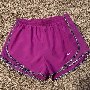 Nike womens track running shorts small